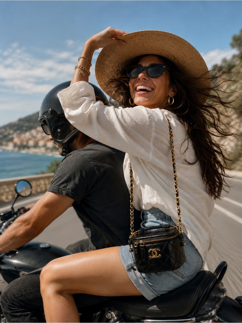Collector Quilted Black Camera Bag
